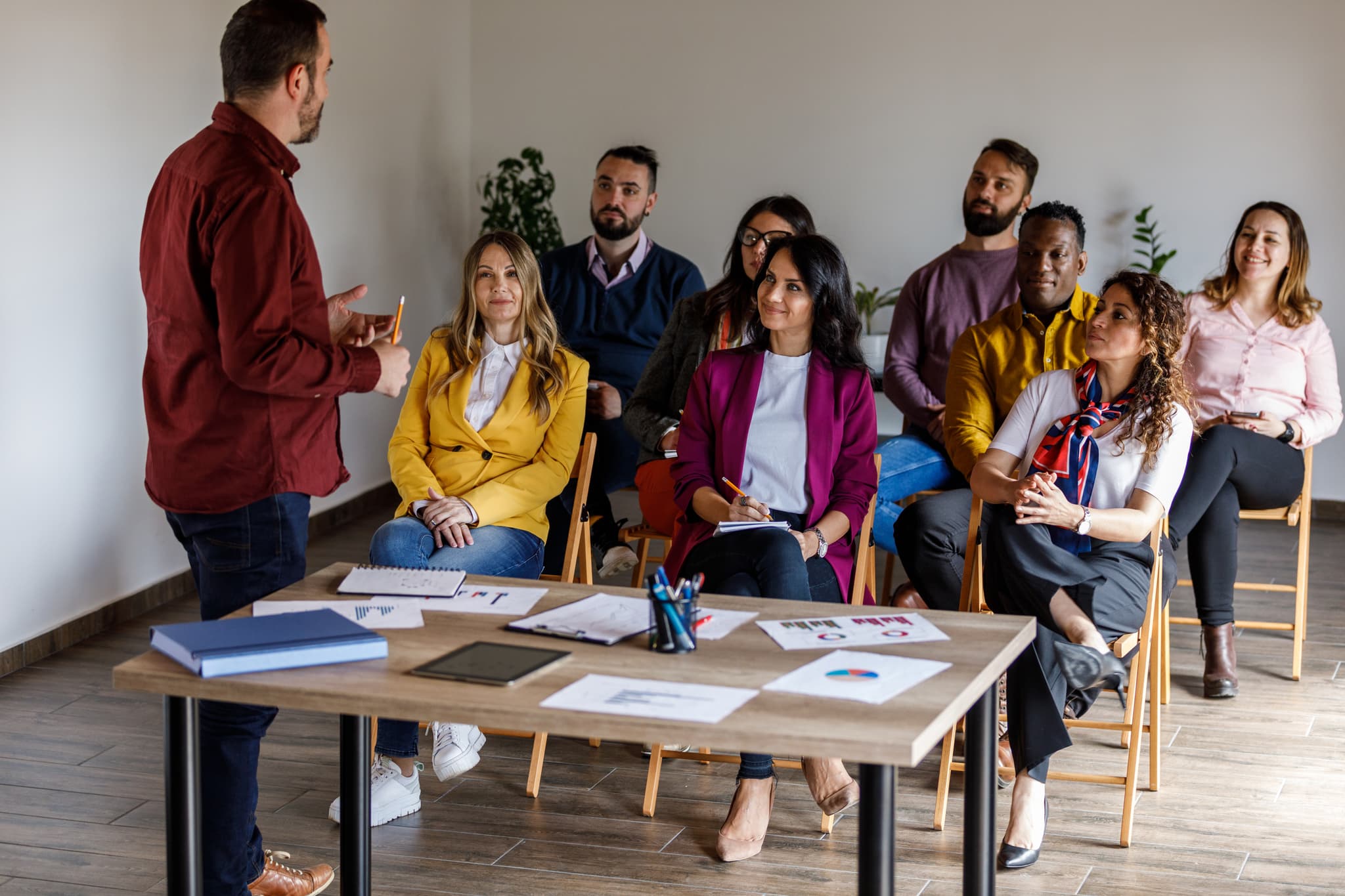 Professional development training session